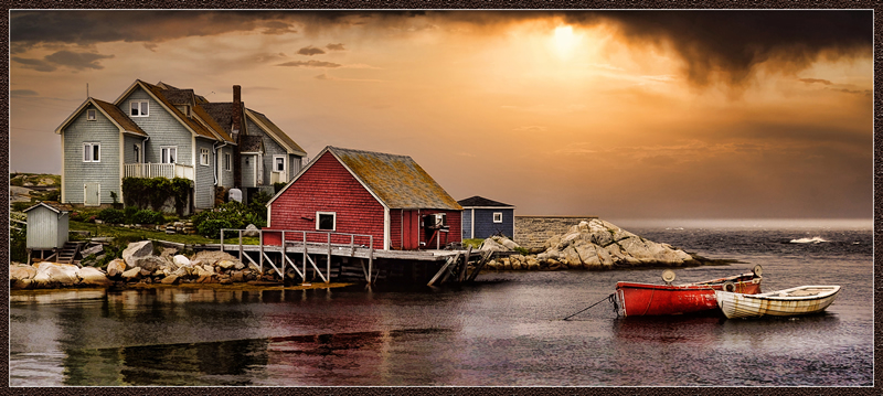Peggys Cove by Pat Stone